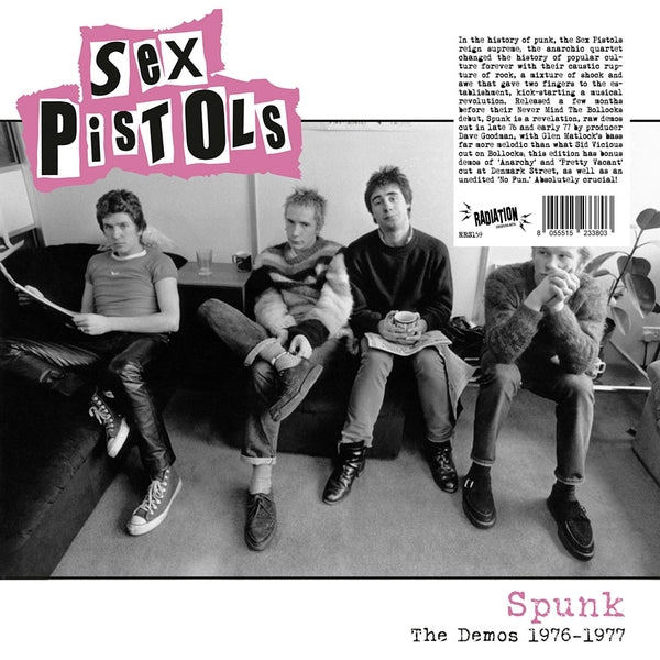 Sex Pistols | Spunk: The Demos 1976-1977 (Black Vinyl) - Vinyl