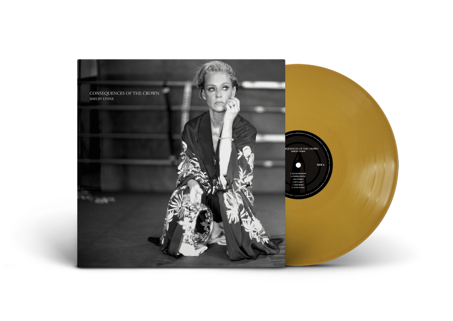Shelby Lynne | Consequences Of The Crown (Colored Vinyl, Gold, 150 Gram Vinyl, Gatefold LP Jacket) - Vinyl