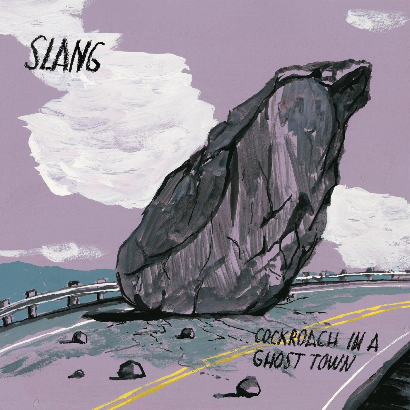 Slang | Cockroach In A Ghost Town (PURPLE VINYL) - Vinyl