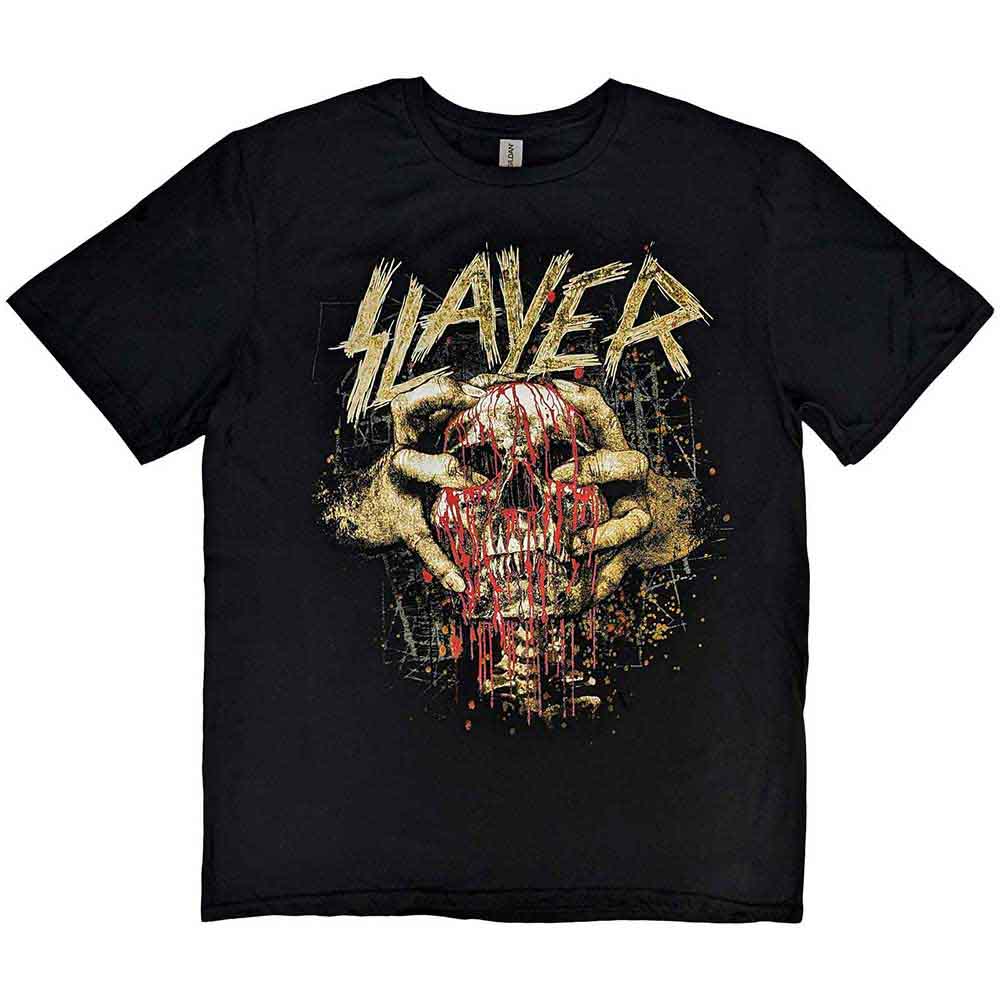 SLAYER | Skull Clench - T-Shirt Black