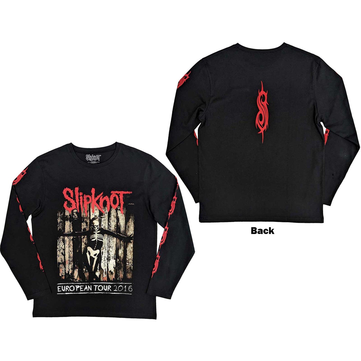 Slipknot | Skeleton Flag - T-Shirt Black