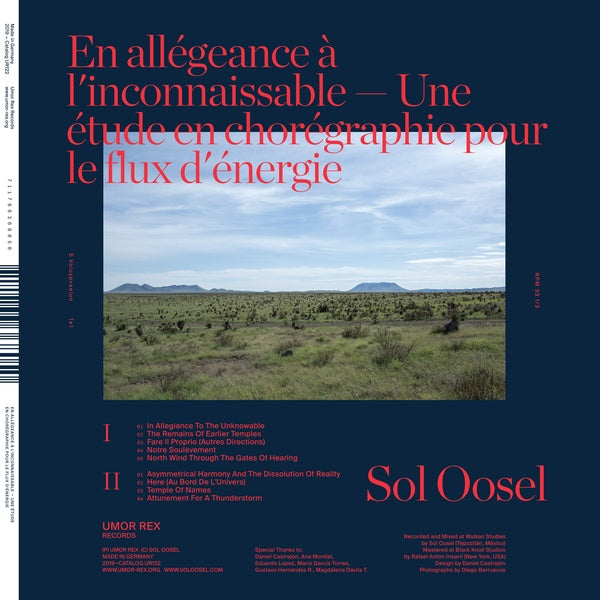 SOL OOSEL | En allegeance a l'inconnaissable -- Une etude en choregraphie pour le flux d'energie - Vinyl