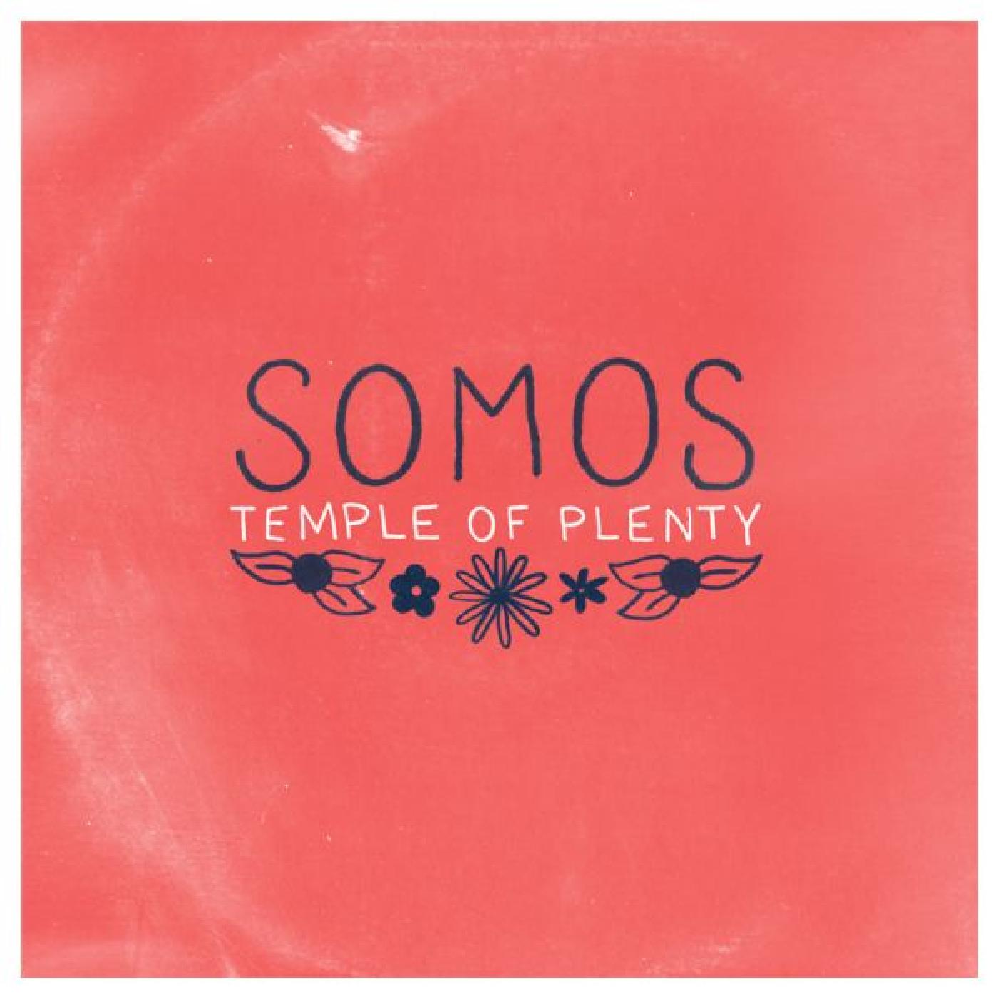 Somos | Temple Of Plenty (Red & Sea Glass Blue Splash Vinyl) - Vinyl