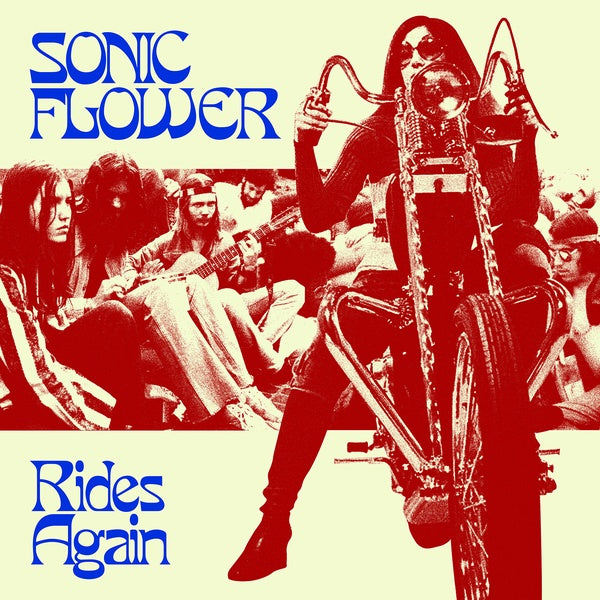 SONIC FLOWER | Rides Again (Transparent Red Vinyl) - Vinyl