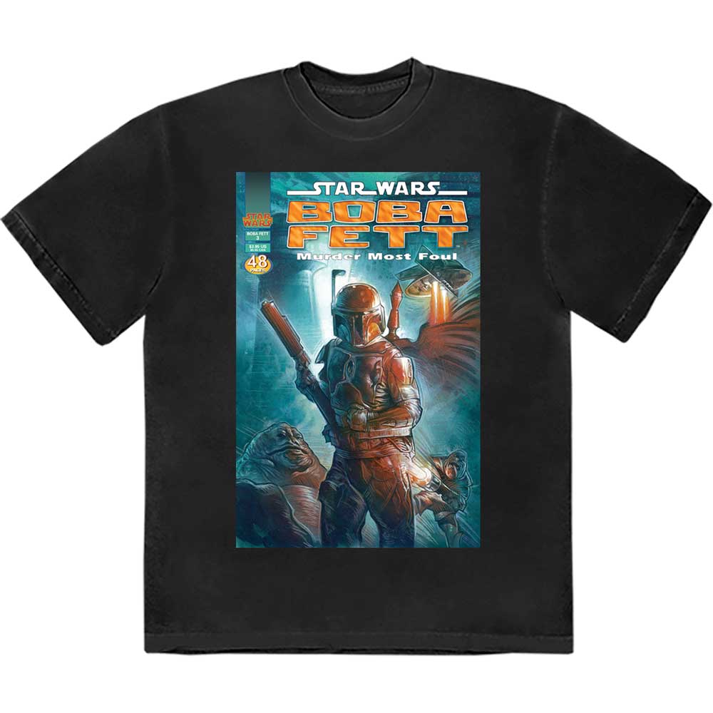 Star Wars | Boba Fett Comic Cover - T-Shirt Black