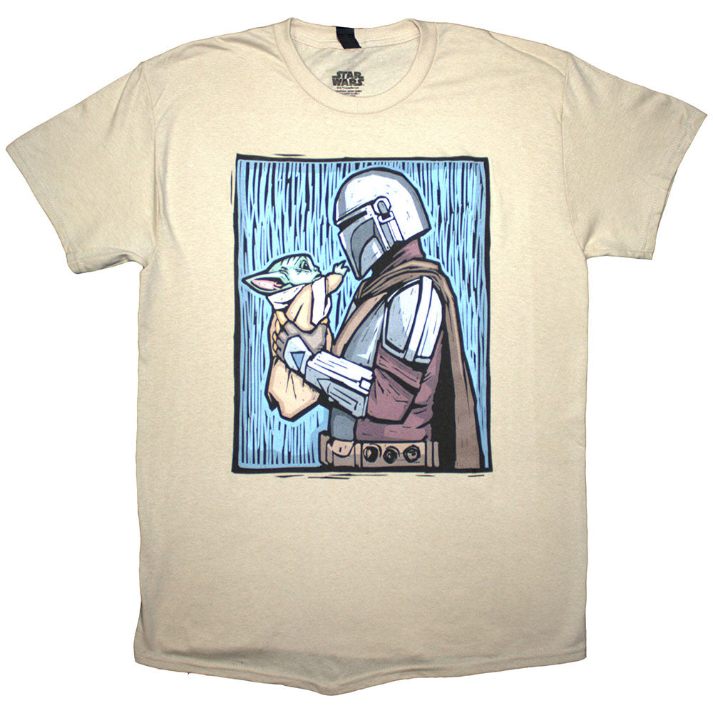 Star Wars | The Mandalorian Holding Grogu - Neutral