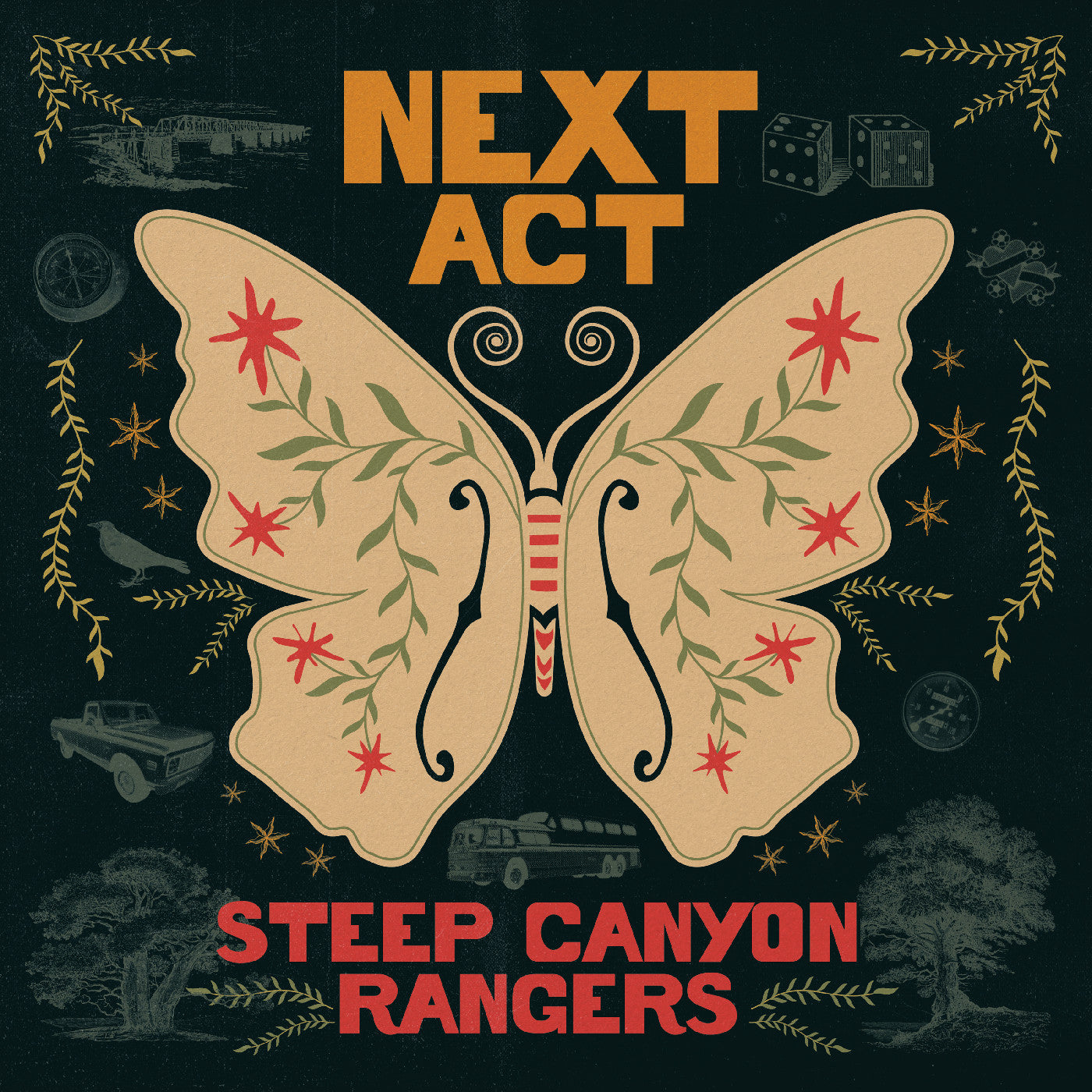 Steep Canyon Rangers | Next Act (Maroon Vinyl) - Vinyl