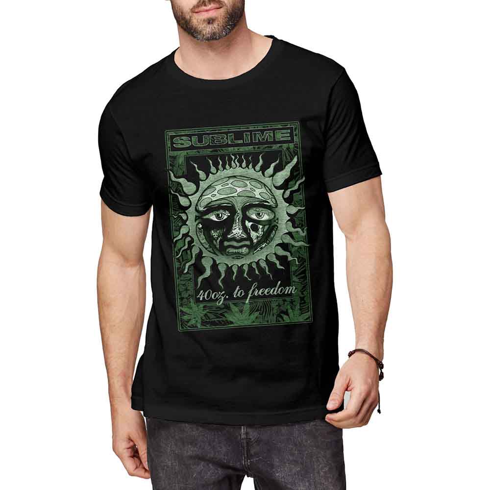Sublime | GRN 40 Oz - T-Shirt Black