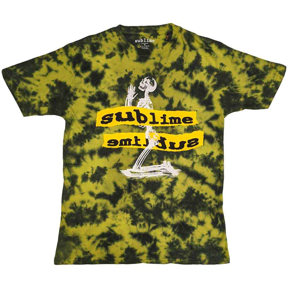 Sublime | Praying Skeleton - T-Shirt Yellow