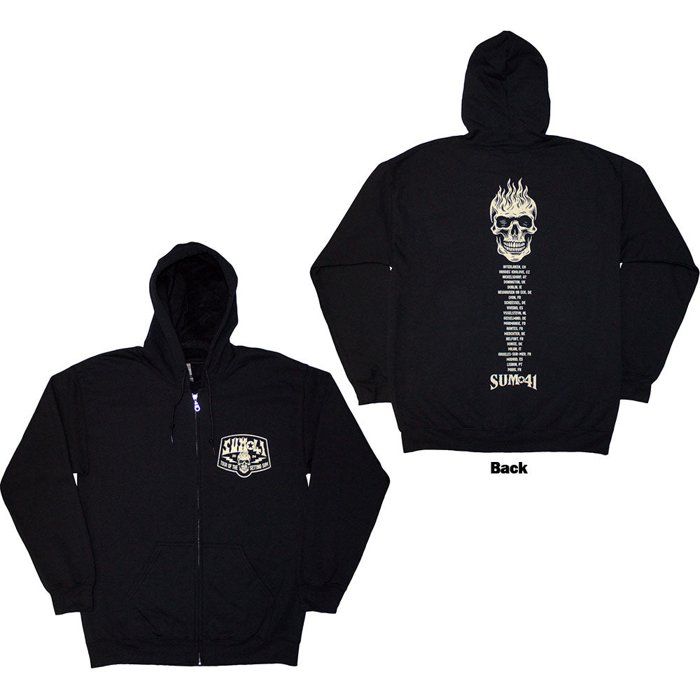 Sum 41 | Tour '24 Pocket Logo & Skull Back - Black