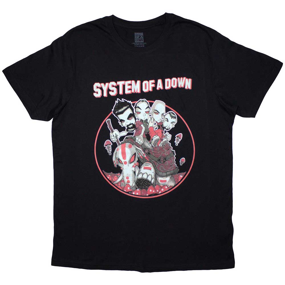 System Of A Down | Mushroom People - Black