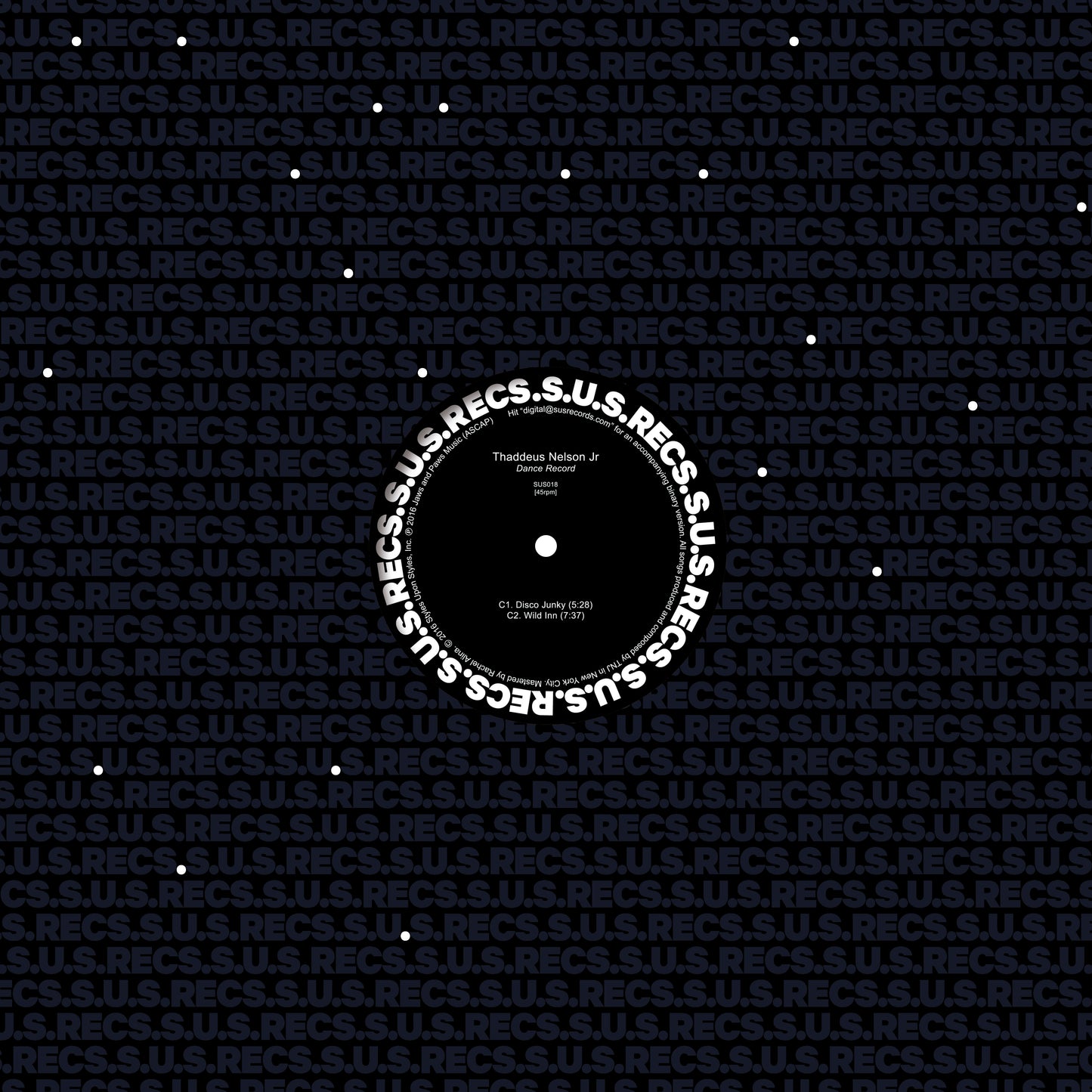 Thaddeus Jr. Nelson | Dance Record - Vinyl