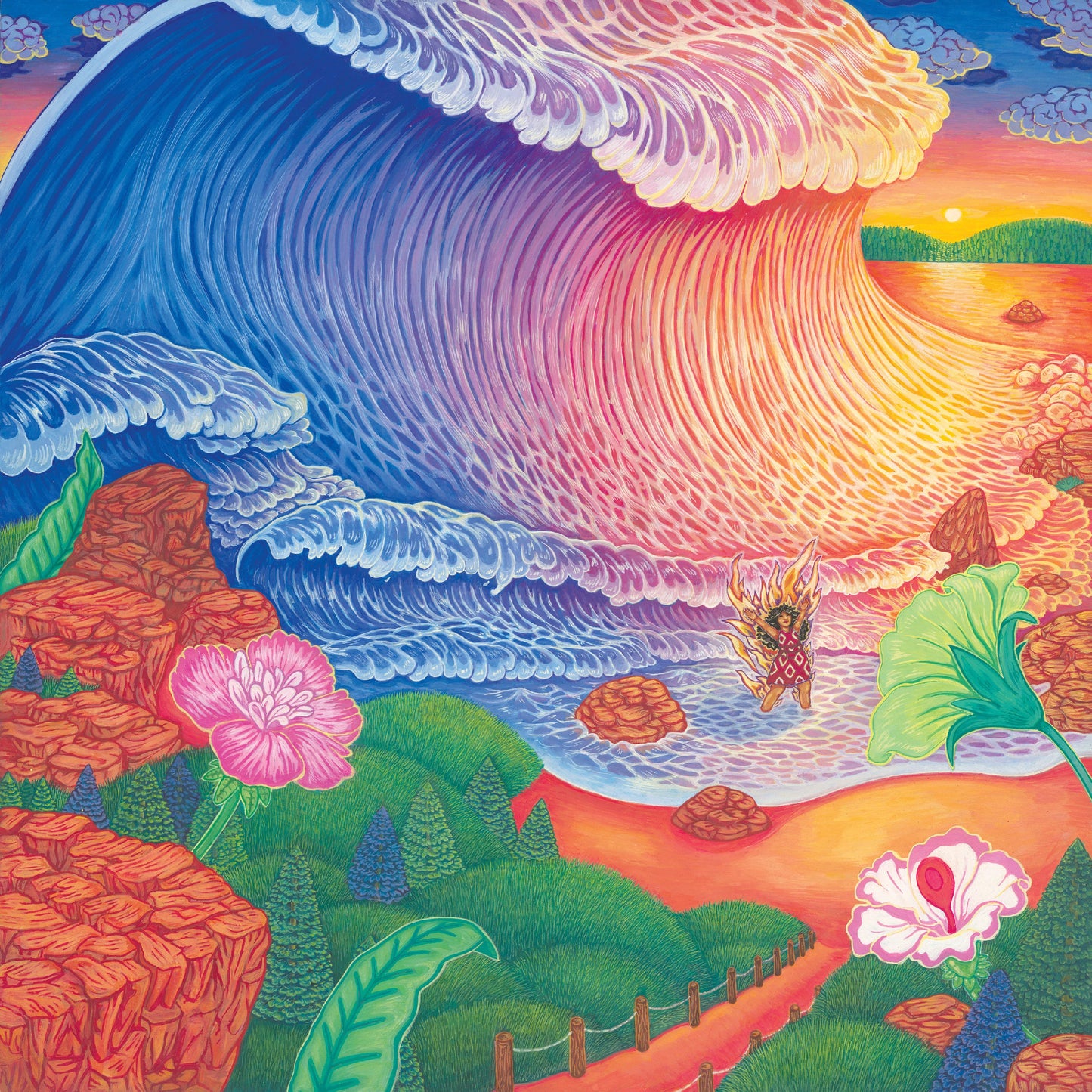 Thanya Iyer | Tide/Tied ("Into The Water" Vinyl) - Vinyl