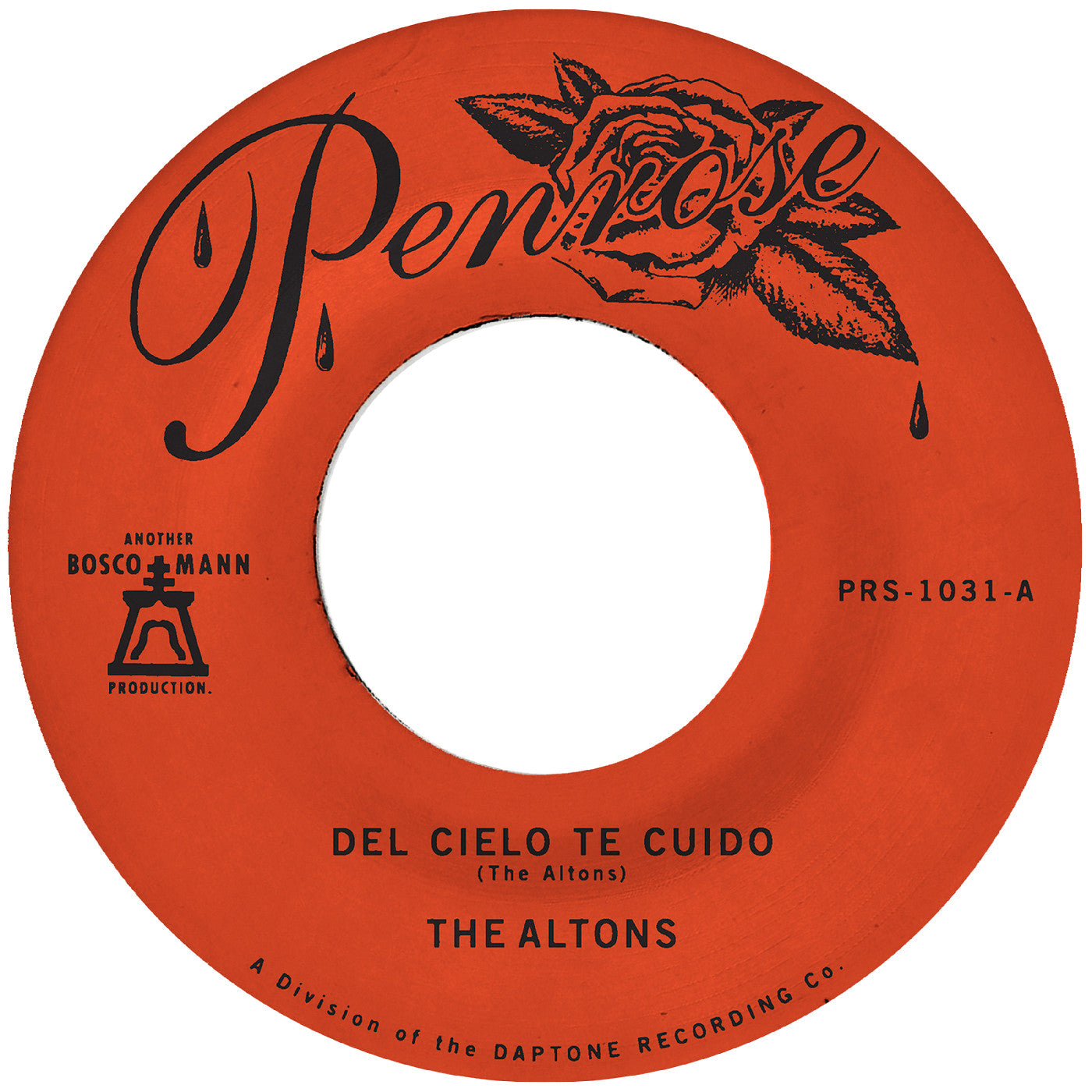 The Altons | Del Cielo Te Cuido B/W Perdoname - Vinyl