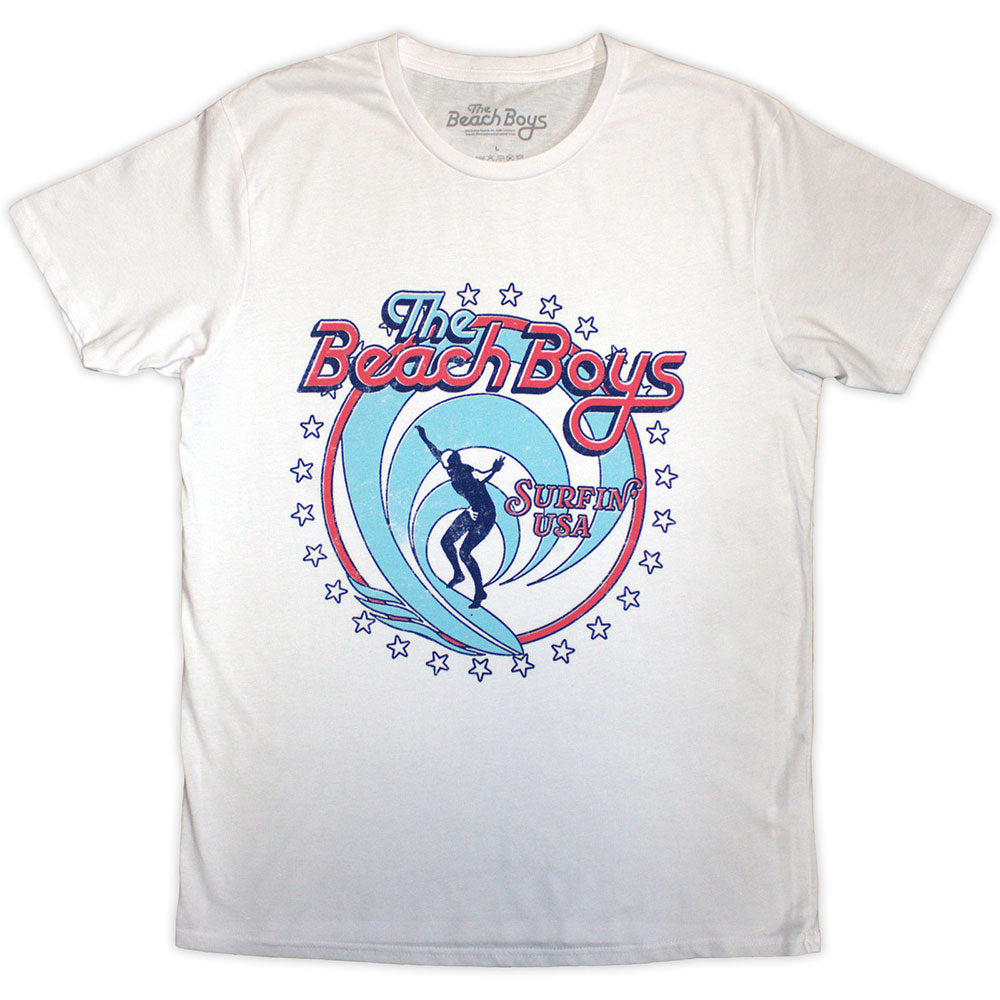 The Beach Boys | Surfin' USA Circle - White