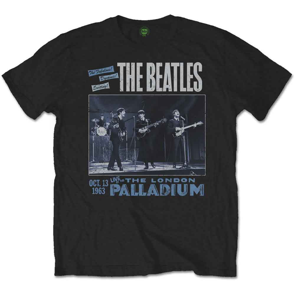 The Beatles | 1963 The Palladium - T-Shirt Black