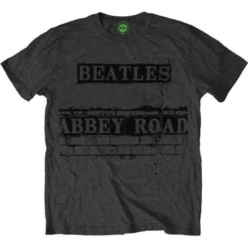 The Beatles | Abbey Road Sign - T-Shirt Grey