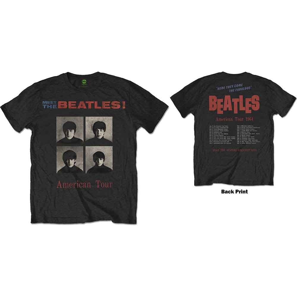 The Beatles | American Tour 1964 - T-Shirt Black