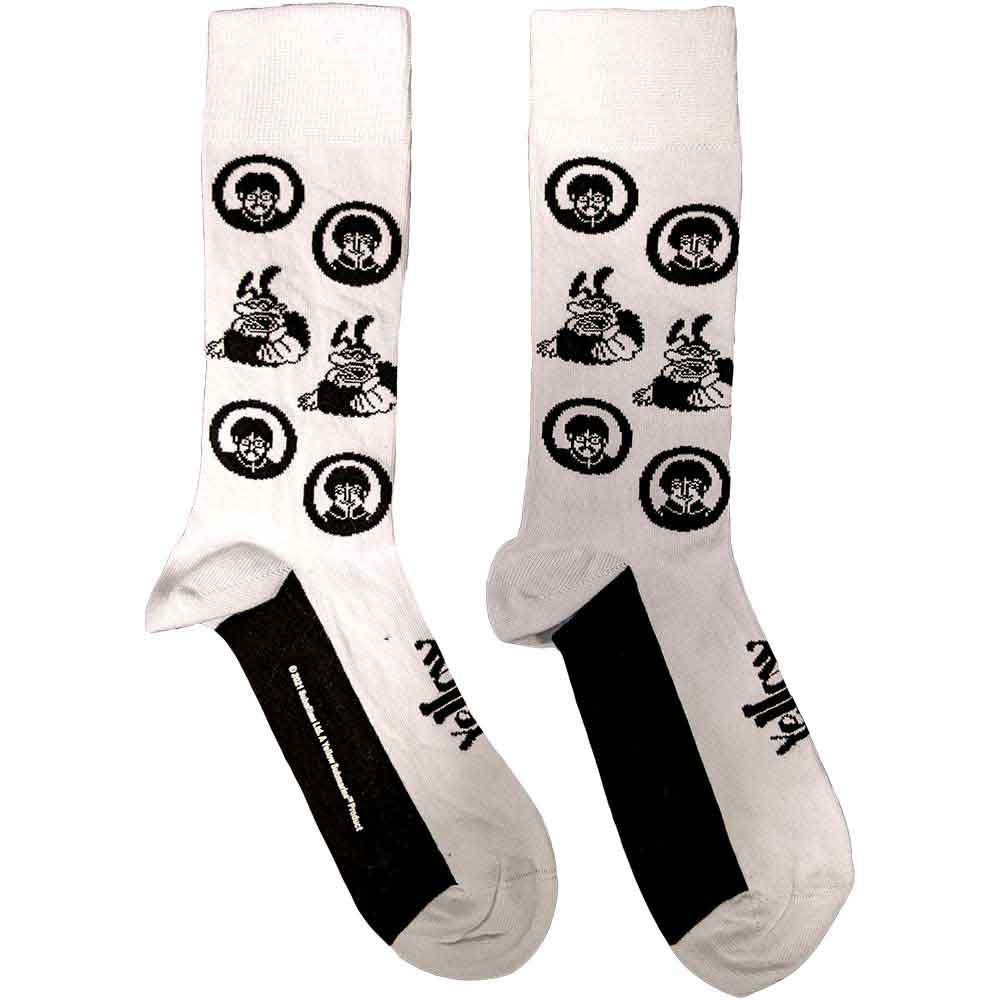 The Beatles | Band & Meanies Monochrome - Socks White