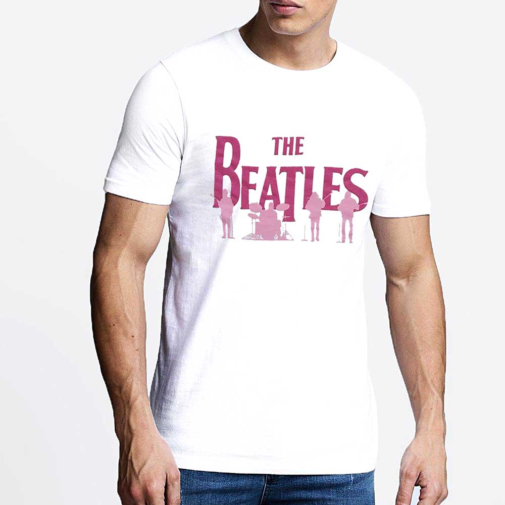 The Beatles | Band Silhouettes - White