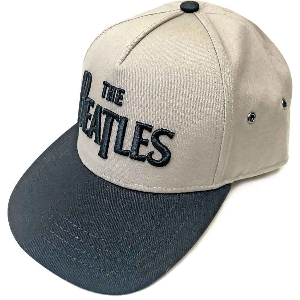 The Beatles | Drop T Logo - Hat Black, Neutral