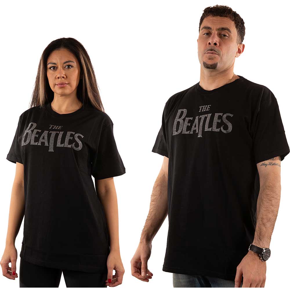 The Beatles | Drop T Logo - T-Shirt Black