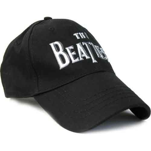The Beatles | Drop T Logo - Hat Black