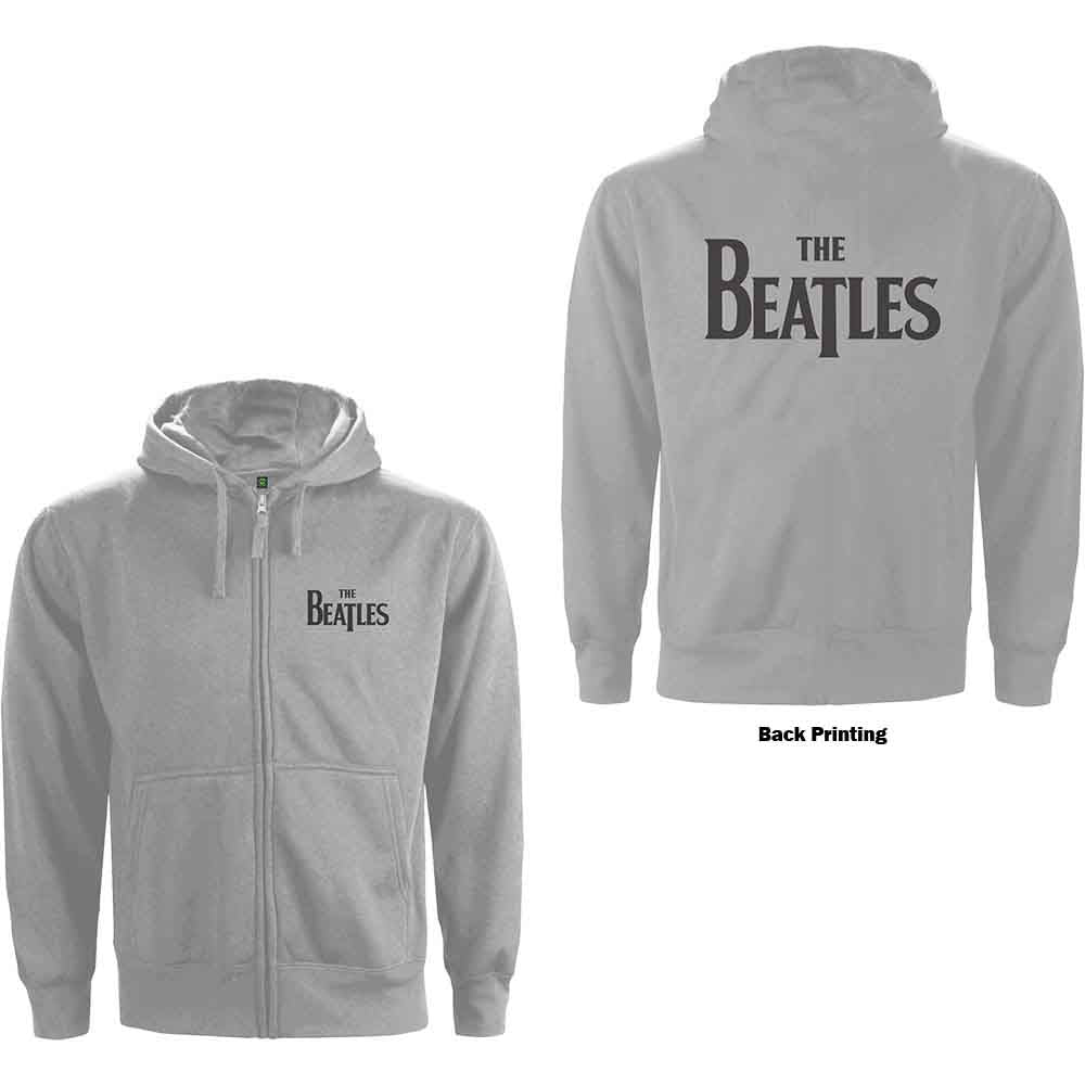 The Beatles | Drop T Logo - Sweatshirt Grey