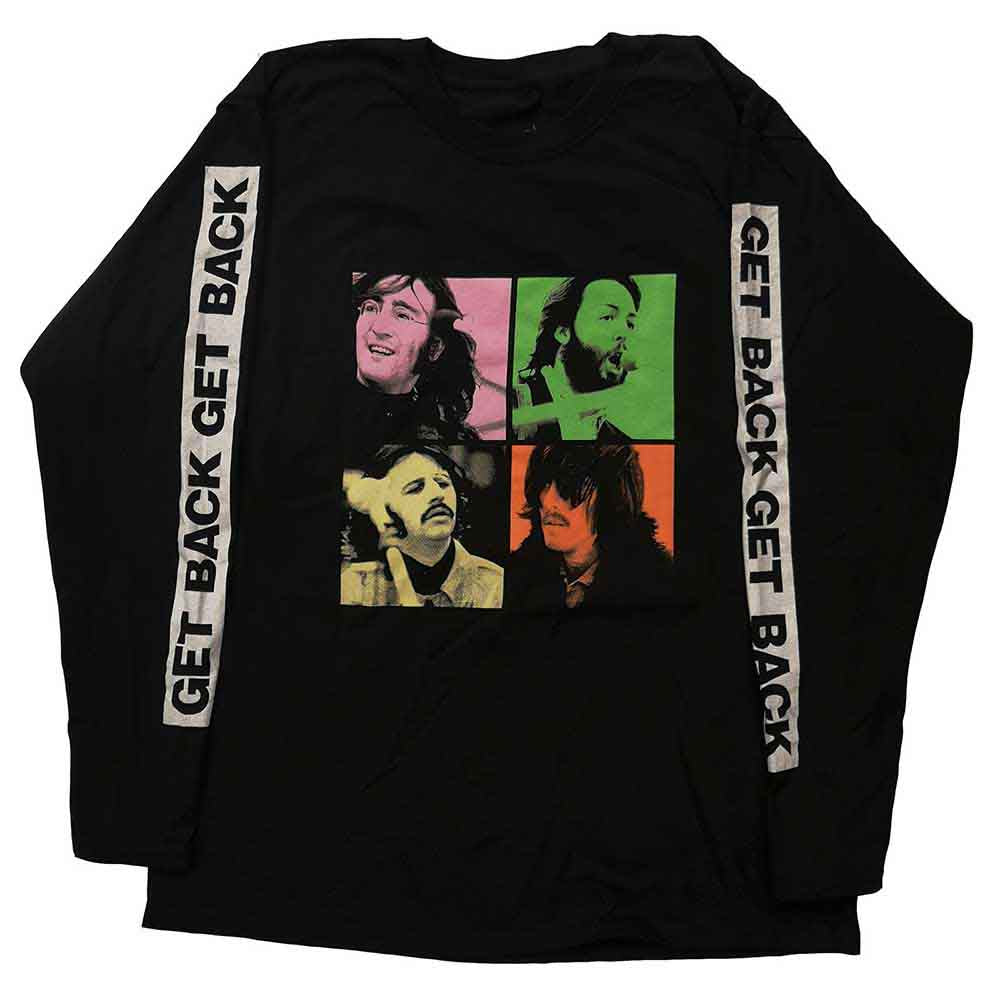 The Beatles | Get Back Studio Shots - T-Shirt Black