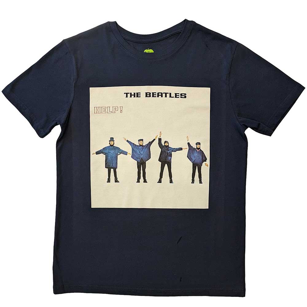 The Beatles | Help! Album Cover - T-Shirt Blue