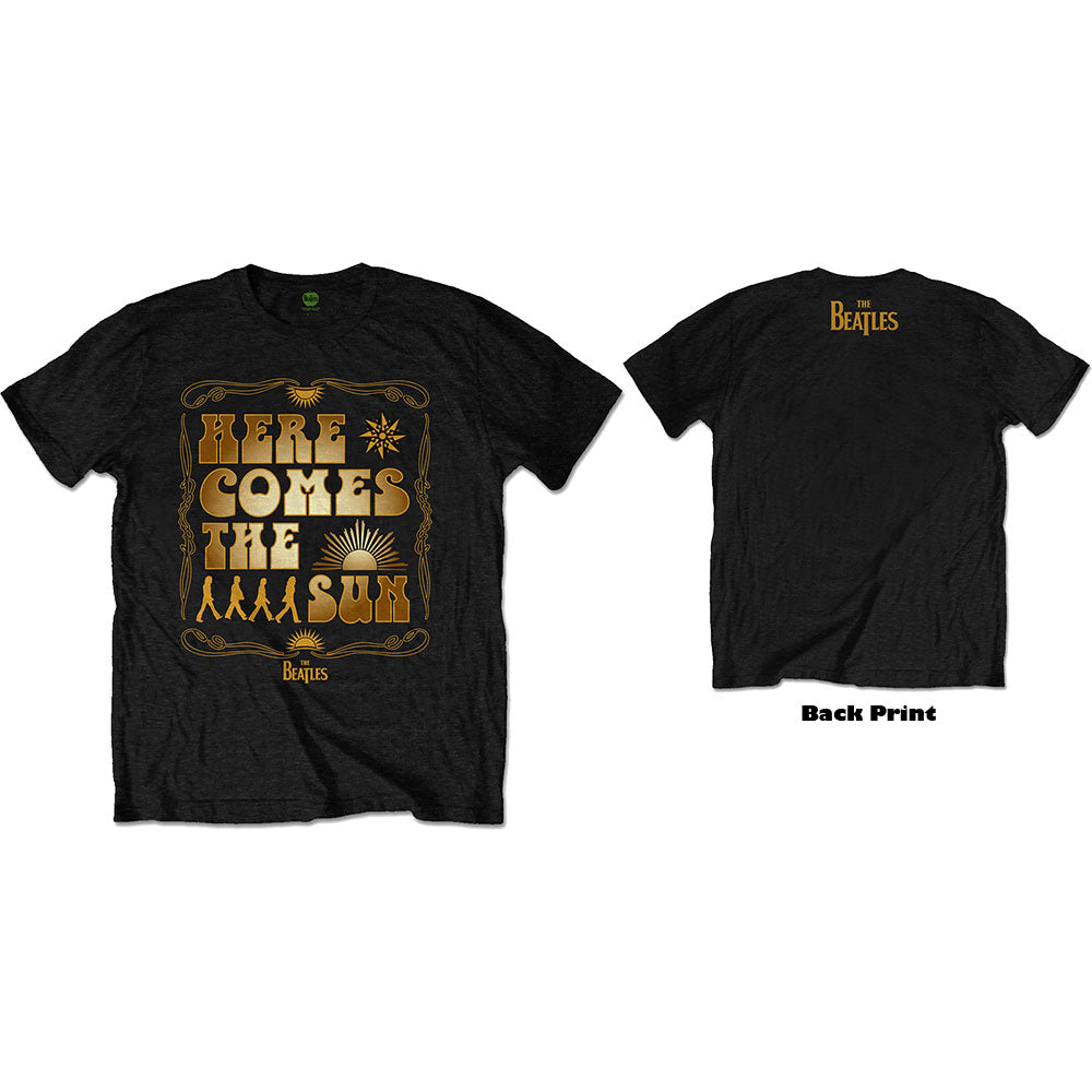 The Beatles | Here Comes The Sun - T-Shirt Black