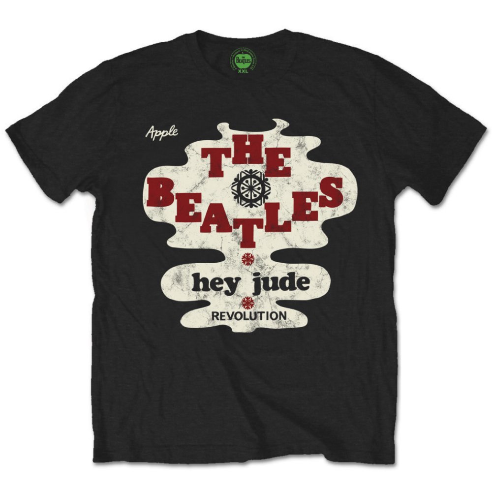 The Beatles | Hey Jude/Revolution - T-Shirt Black