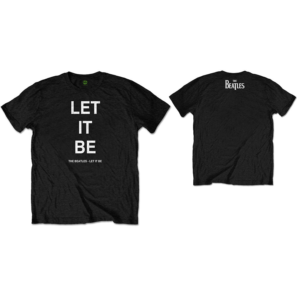 The Beatles | Let It Be - T-Shirt Black