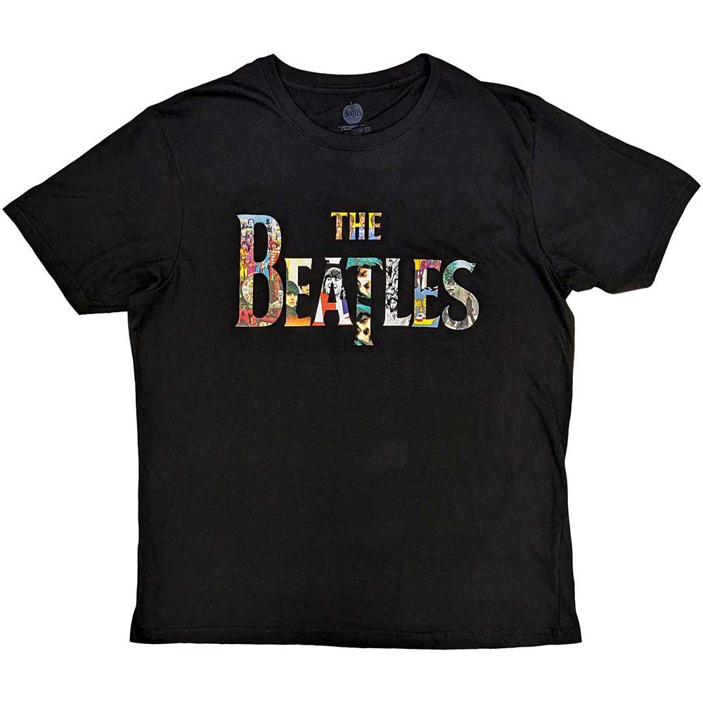 The Beatles | Logo Treatment - T-Shirt Black