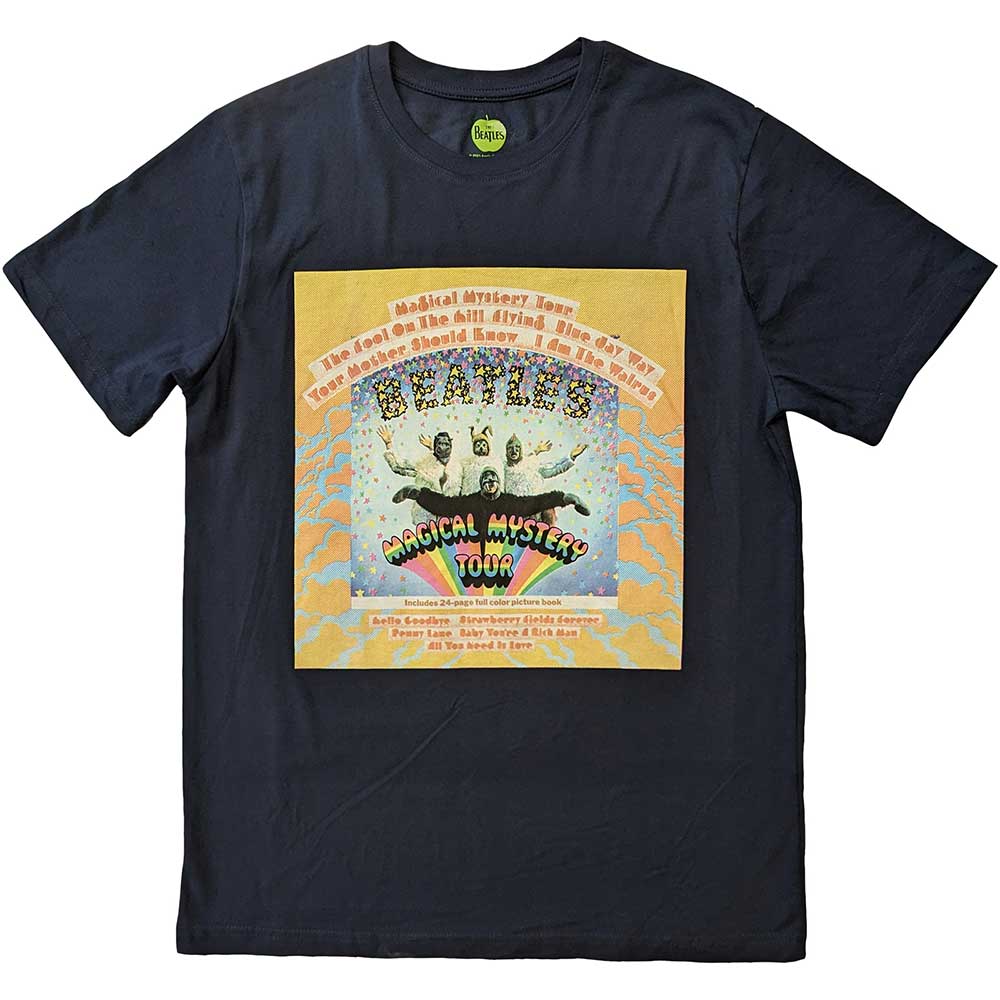 The Beatles | Magical Mystery Tour Album Cover - T-Shirt Blue