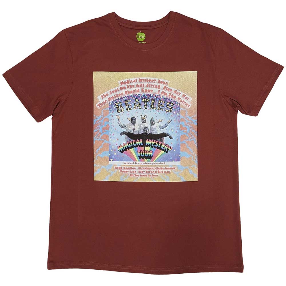 The Beatles | Magical Mystery Tour Album Cover - T-Shirt Red