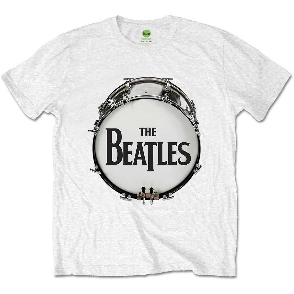 The Beatles | Original Drum Skin - T-Shirt White