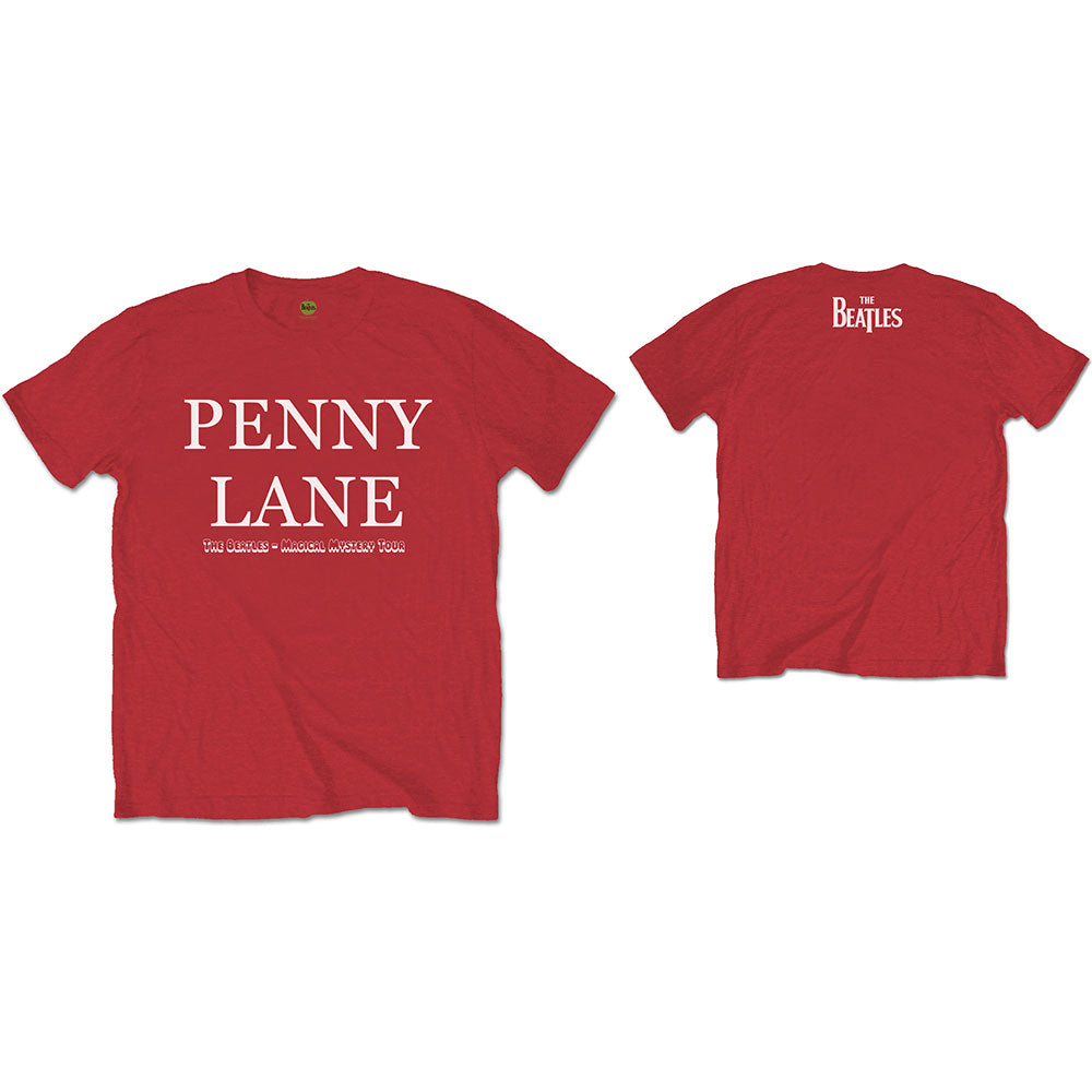The Beatles | Penny Lane - T-Shirt Red