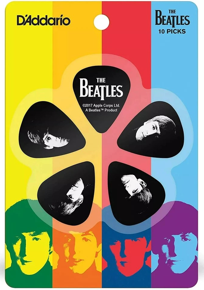 The Beatles | Planet Waves 1CBK610B2 Beatles Guitar Picks Meet The Beatles 10 Pack Heavy (Guitar Pick) - Accessories
