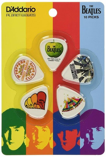 The Beatles | Planet Waves 1CWH410B3 Beatles Guitar Picks Albums 10 Pack Medium (Guitar Pick) - Guitar Picks