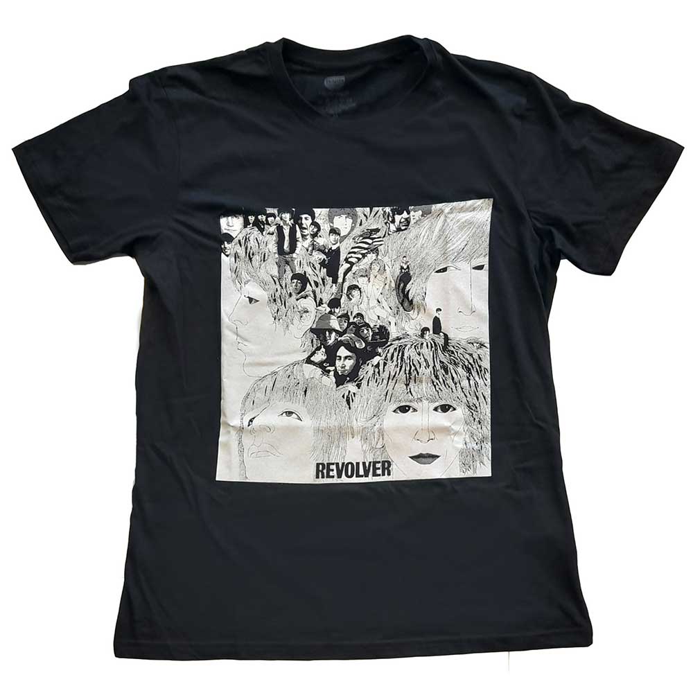 The Beatles | Revolver Album Cover - T-Shirt Black