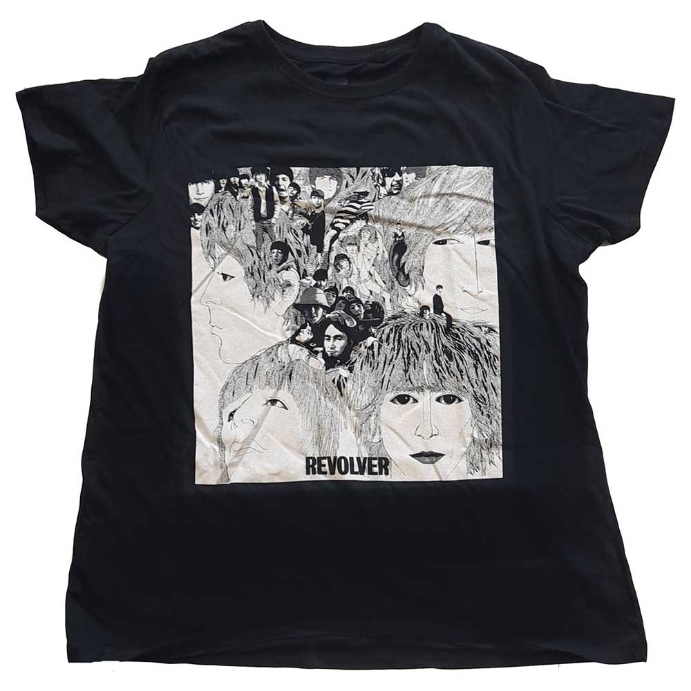 The Beatles | Revolver Album Cover - T-Shirt Black