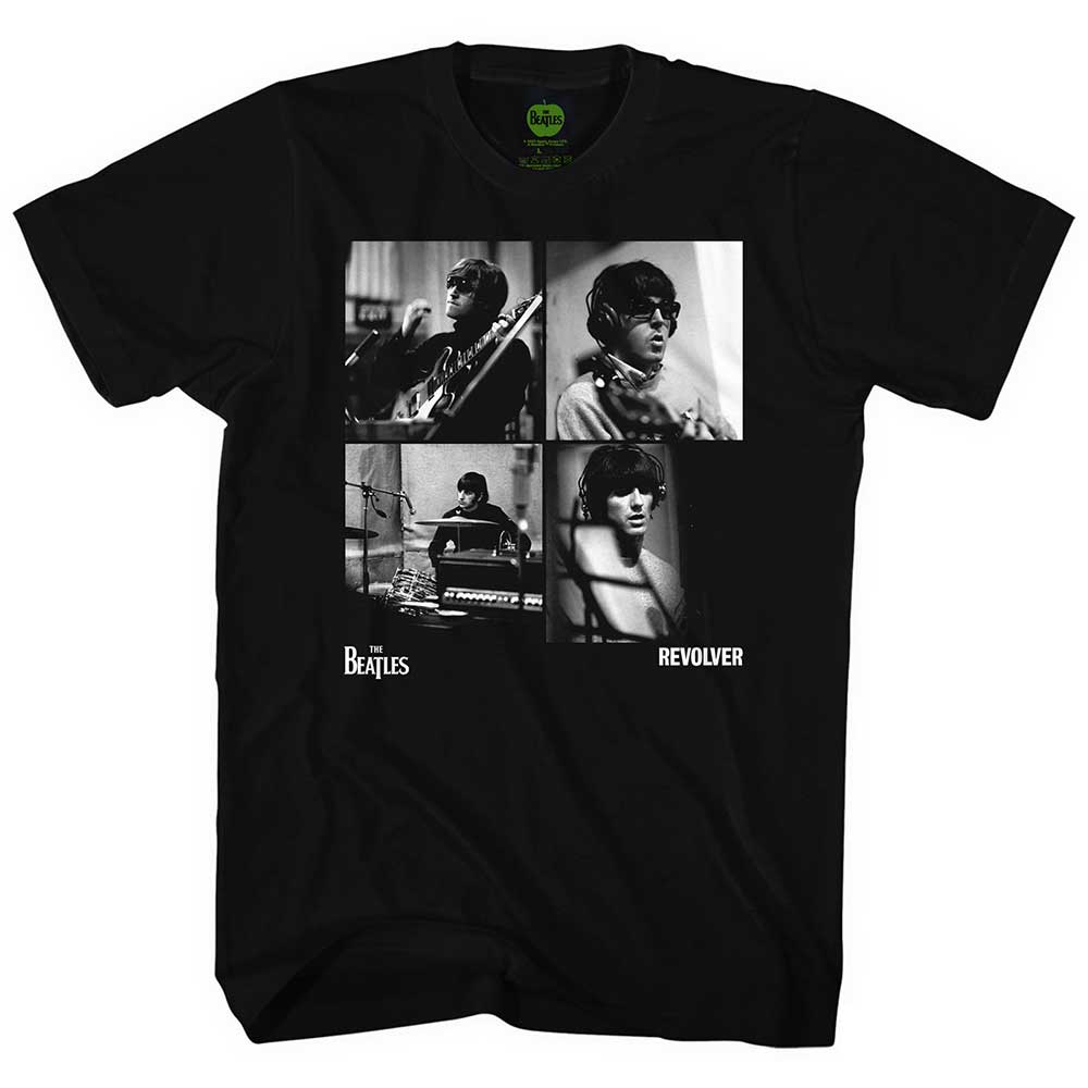 The Beatles | Revolver Studio Shots - T-Shirt Black