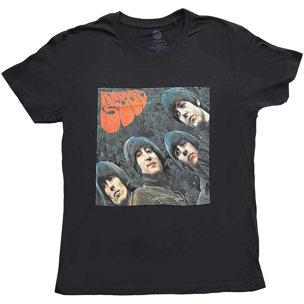 The Beatles | Rubber Soul Album Cover - T-Shirt Black