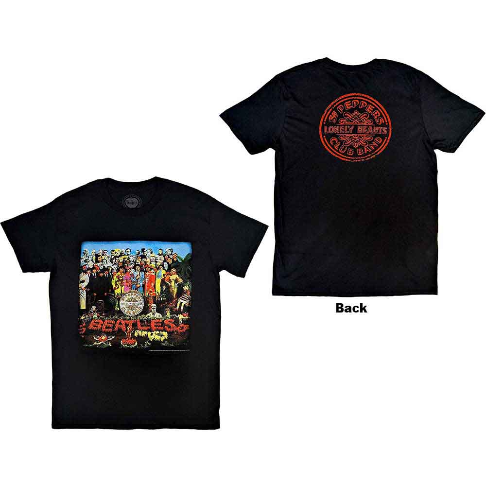 The Beatles | Sgt Pepper - T-Shirt Black