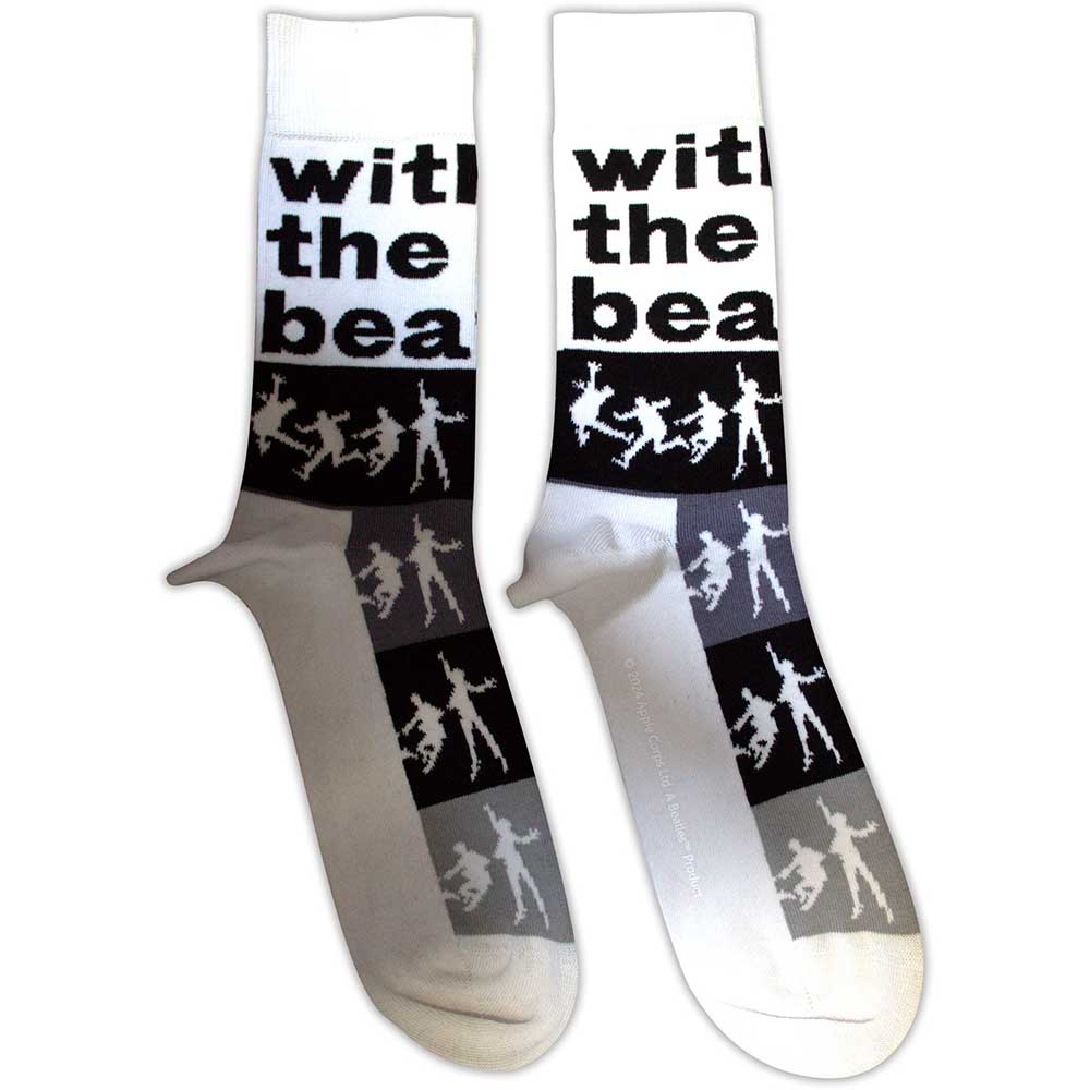The Beatles | With The Beatles Silhouette Stripes - White