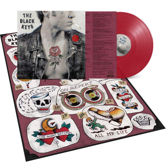 The Black Keys | No Rain, No Flowers (Indie Exclusive) (Ruby Red Vinyl) (Poster) - Vinyl