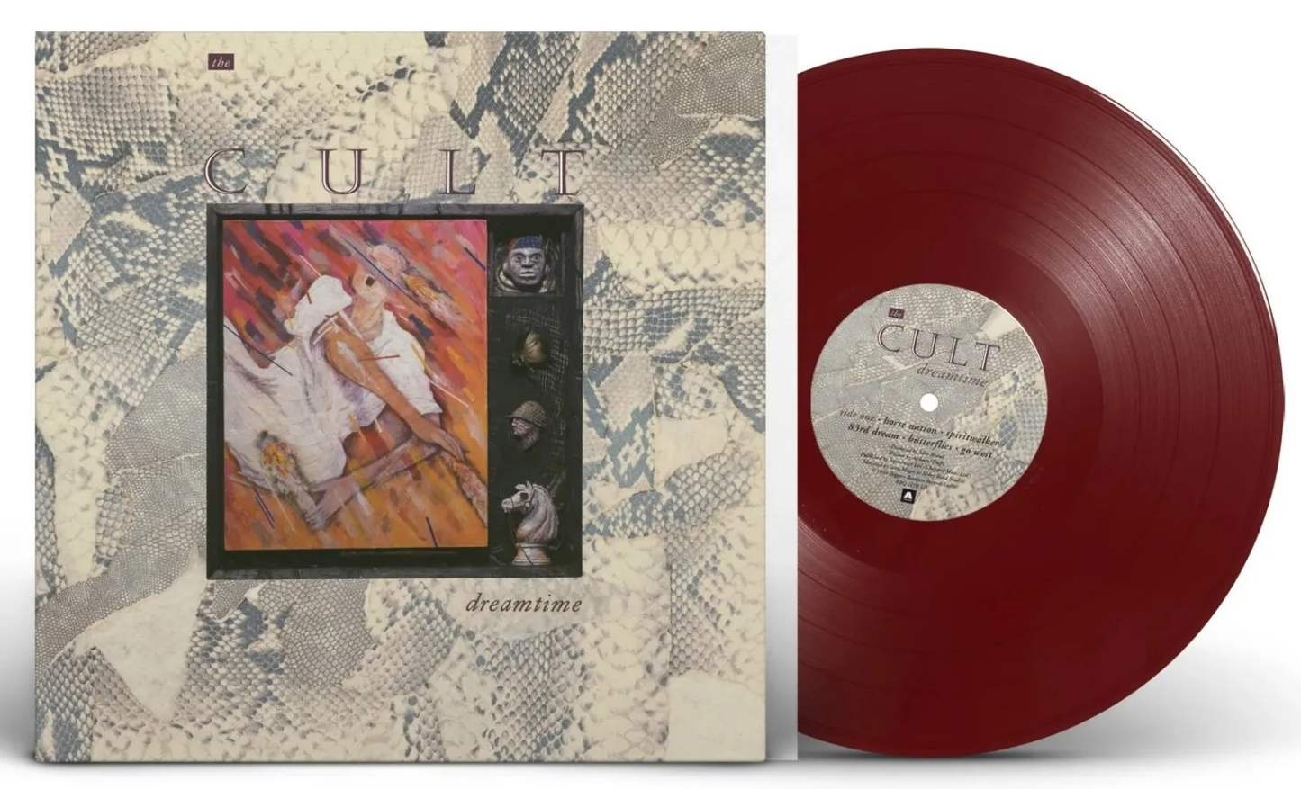 The Cult | Dreamtime (Indie Exclusive, Colored Vinyl, Oxblood Red) - Vinyl