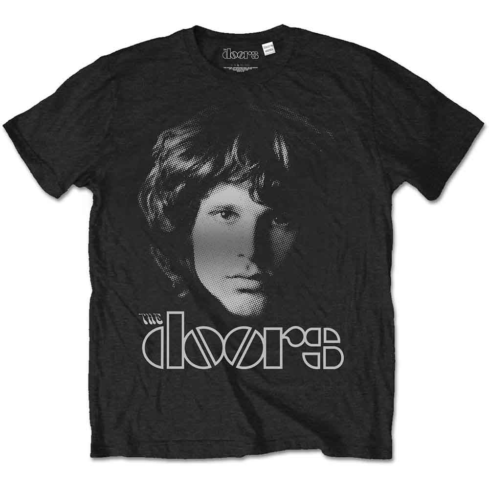 The Doors | Jim Halftone - T-Shirt Black