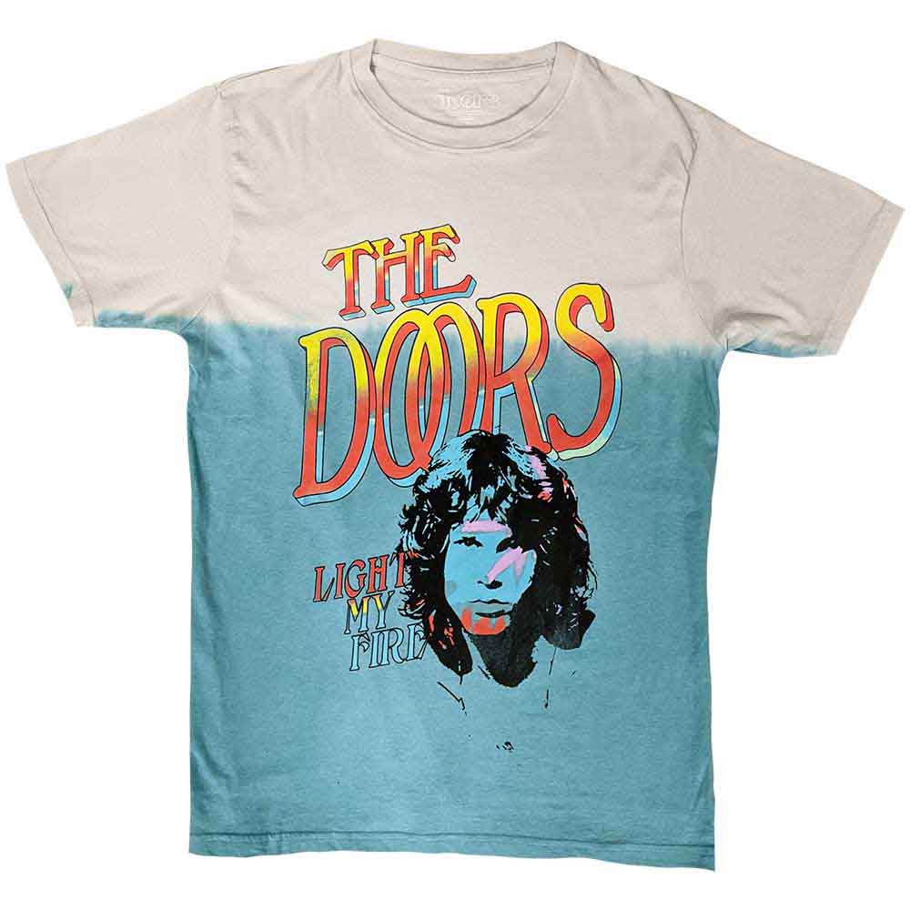 The Doors | Light My Fire Stacked - T-Shirt Blue
